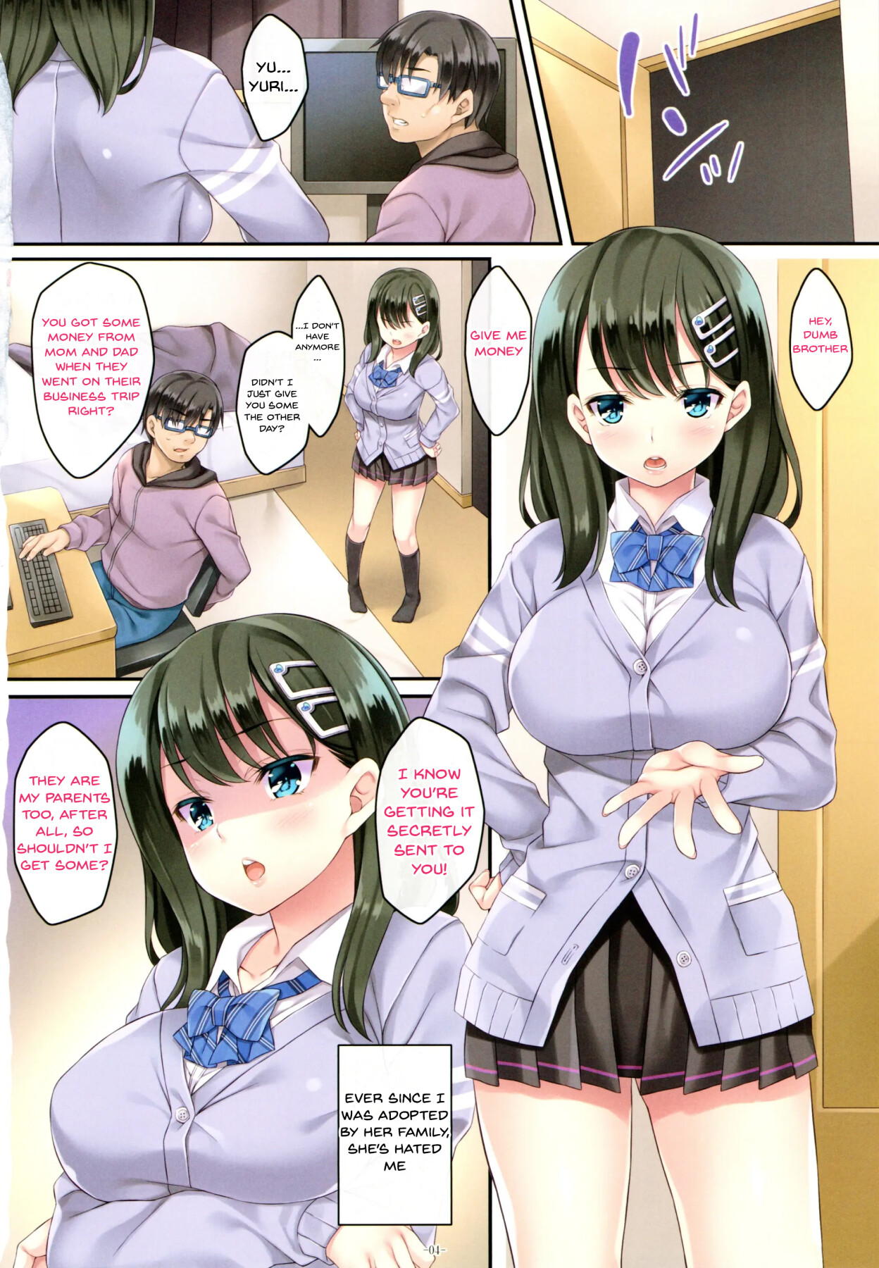 Hentai Manga Comic-Domestic Hypnosis-Read-3